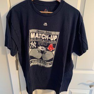 Yankees-Red Sox Match-up Fight Card Tee
